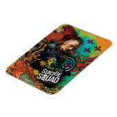 Suicide Squad | Rick Flag Character Graffiti Magnet (Linke Seite)