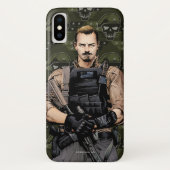 Suicide Squad | Rick Flag Comic Book Art Case-Mate iPhone Hülle (Rückseite)