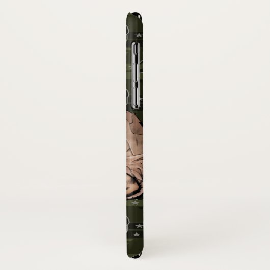 Suicide Squad | Rick Flag Comic Book Art Case-Mate iPhone Hülle (Hinten/Links)