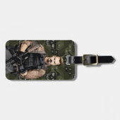 Suicide Squad | Rick Flag Comic Book Art Gepäckanhänger (Vorderseite horizontal)