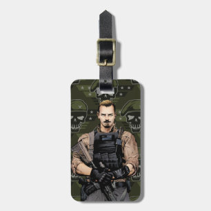 Suicide Squad Rick Flag Comic Book Art Gepäckanhänger