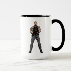 Suicide Squad Rick Flag Comic Book Art Tasse