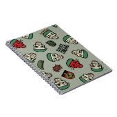 Suicide Squad | Rick Flag Emoji Muster Notizblock (Rechte Seite)