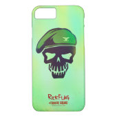 Suicide Squad | Rick Flag Head Icon Case-Mate iPhone Hülle (Rückseite)