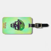 Suicide Squad | Rick Flag Head Icon Gepäckanhänger (Vorderseite horizontal)
