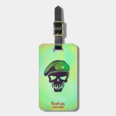 Suicide Squad | Rick Flag Head Icon Gepäckanhänger (Vorderseite vertikal)