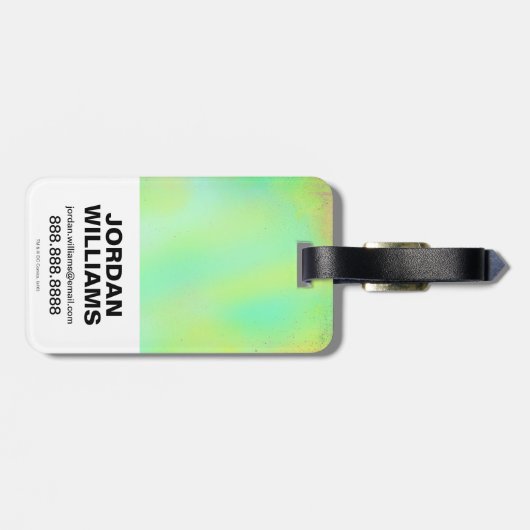 Suicide Squad | Rick Flag Head Icon Gepäckanhänger (Rückseite horizontal)