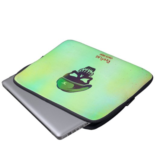 Suicide Squad | Rick Flag Head Icon Laptopschutzhülle (Vorne Knopf)