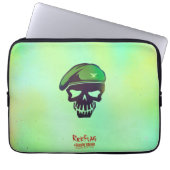 Suicide Squad | Rick Flag Head Icon Laptopschutzhülle (Vorderseite)