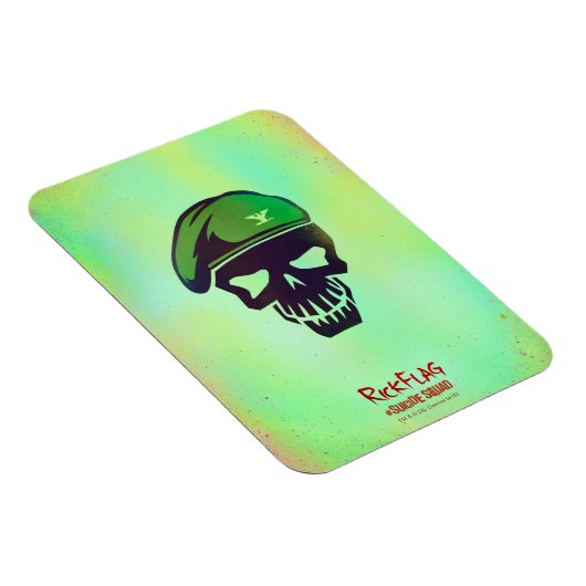 Suicide Squad | Rick Flag Head Icon Magnet (Rechte Seite)