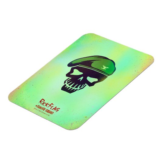 Suicide Squad | Rick Flag Head Icon Magnet (Linke Seite)