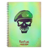 Suicide Squad | Rick Flag Head Icon Notizblock (Vorderseite)