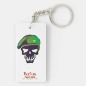 Suicide Squad | Rick Flag Head Icon Schlüsselanhänger (Rückseite)