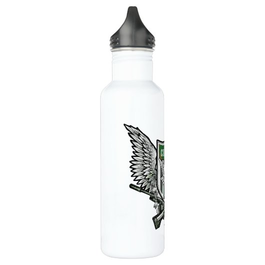 Suicide Squad | Rick Flag Winged Wappen Tattoo Art Trinkflasche (Links)
