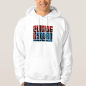 Suicide Squad | Rote und blaue Logos Hoodie (Vorderseite)