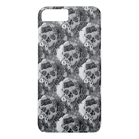 Suicide Squad | Schädelmuster Case-Mate iPhone Hülle (Rückseite)