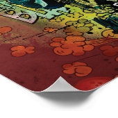 Suicide Squad | Slipknot Character Graffiti Poster (Ecke)