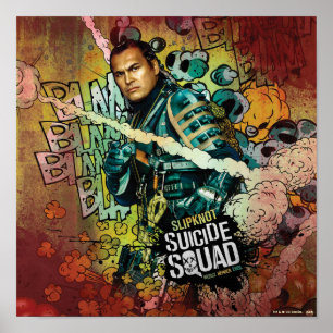 Suicide Squad   Slipknot Character Graffiti Poster