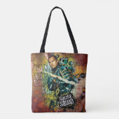 Suicide Squad | Slipknot Character Graffiti Tasche (Rückseite)