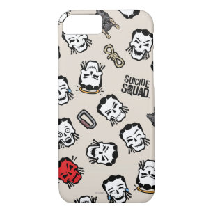 Suicide Squad   Slipknot Emoji Pattern iPhone 8/7 Hülle