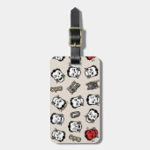 Suicide Squad | Slipknot Emoji Pattern Gepäckanhänger (Vorderseite vertikal)