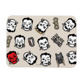Suicide Squad | Slipknot Emoji Pattern Magnet (Horizontal)