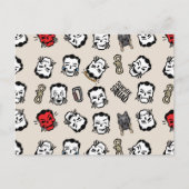 Suicide Squad | Slipknot Emoji Pattern Postkarte (Vorderseite)