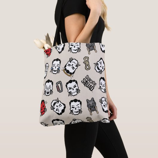Suicide Squad | Slipknot Emoji Pattern Tasche (Von Nahem)