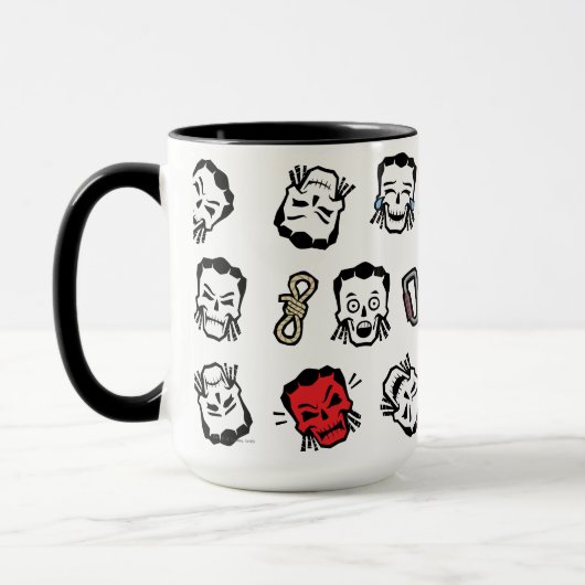 Suicide Squad | Slipknot Emoji Pattern Tasse (Links)