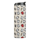 Suicide Squad | Slipknot Emoji Pattern Thermosbecher (Nach links gedreht)