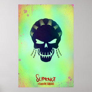 Suicide Squad Slipknot   Head Icon Poster