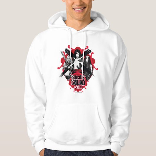 Suicide Squad | Squad Girls "Female Warrior" Hoodie (Vorderseite)