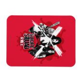 Suicide Squad | Squad Girls "Female Warrior" Magnet (Horizontal)