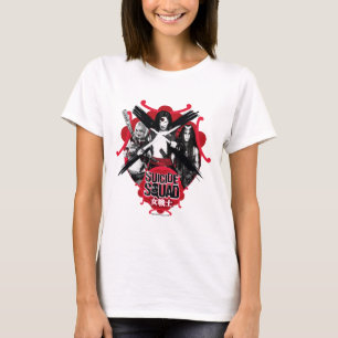 Suicide Squad   Squad Girls "Female Warrior" T-Shirt