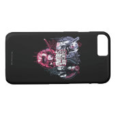 Suicide Squad | Squad Girls Graffiti Abzeichen Case-Mate iPhone Hülle (Rückseite (Horizontal))