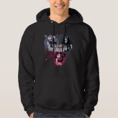 Suicide Squad | Squad Girls Graffiti Abzeichen Hoodie (Vorderseite)