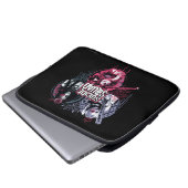 Suicide Squad | Squad Girls Graffiti Abzeichen Laptopschutzhülle (Vorne Knopf)