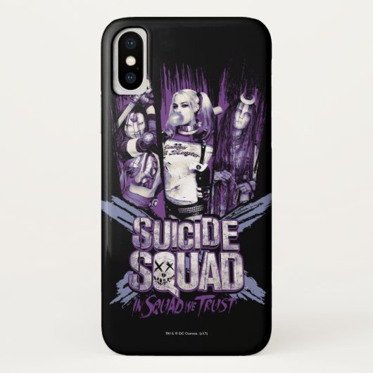 Suicide Squad | Squad Girls "In Squad We Trust" Case-Mate iPhone Hülle (Rückseite)