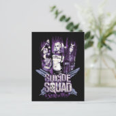 Suicide Squad | Squad Girls "In Squad We Trust" Postkarte (Stehend Vorderseite)