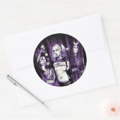 Suicide Squad | Squad Girls "In Squad We Trust" Runder Aufkleber (Umschlag)