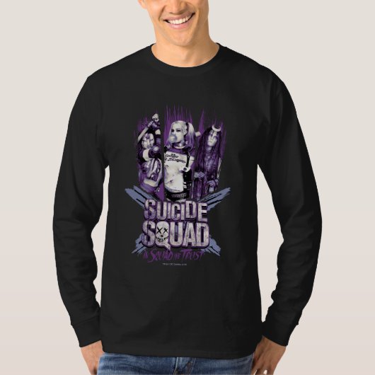 Suicide Squad | Squad Girls "In Squad We Trust" T-Shirt (Vorderseite)