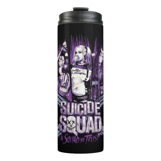 Suicide Squad | Squad Girls "In Squad We Trust" Thermosbecher (Vorderseite)