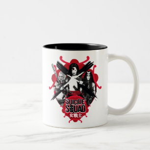 Suicide Squad Squad Girls Zweifarbige Tasse