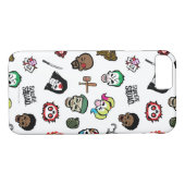 Suicide Squad | Suicide Squad Emoji Pattern Case-Mate iPhone Hülle (Rückseite (Horizontal))