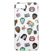 Suicide Squad | Suicide Squad Emoji Pattern Case-Mate iPhone Hülle (Rückseite)