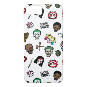 Suicide Squad   Suicide Squad Emoji Pattern Case-Mate iPhone Hülle