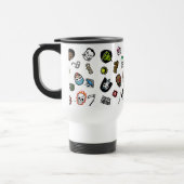 Suicide Squad | Suicide Squad Emoji Pattern Reisebecher (Links)