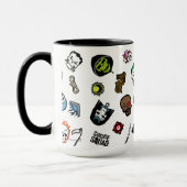 Suicide Squad | Suicide Squad Emoji Pattern Tasse (Links)
