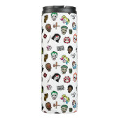 Suicide Squad | Suicide Squad Emoji Pattern Thermosbecher (Rückseite)