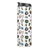 Suicide Squad | Suicide Squad Emoji Pattern Thermosbecher (Nach rechts gedreht)